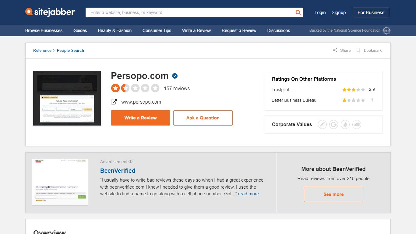 Persopo.com Reviews - 156 Reviews of Persopo.com | Sitejabber